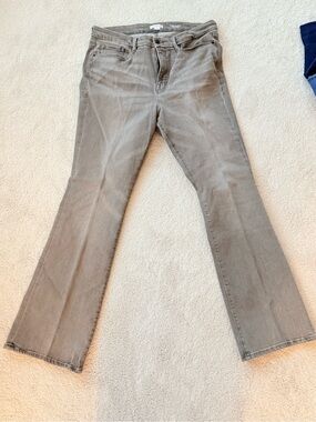 Good American Grey Flare Jeans - Size 18